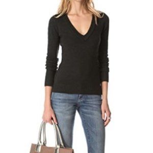 Ricki’s olive army green V neckline sweater top L